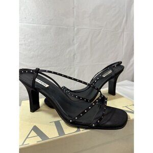 ALFANI BLACK Seda DRESS SHOES WITH RHINESTONE SIZE 8 1/2